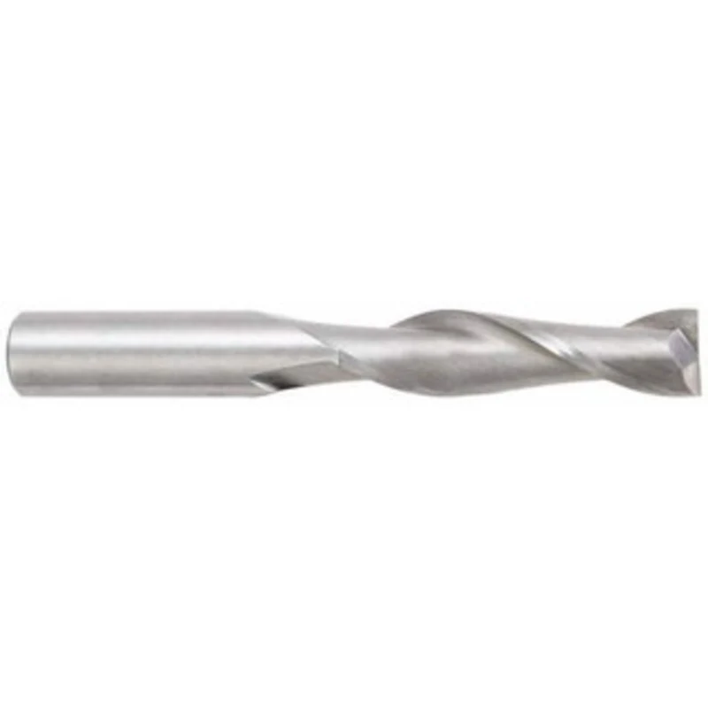 OSG 1/4, 1-1/8 LOC, 1/4 Shank Diam, 3 OAL, 2 Flute, Solid Carbide Square End Mill Single End, TiCN Finish, Spiral Flu...