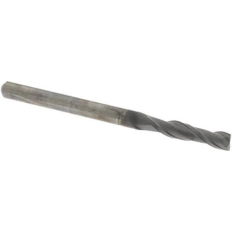 OSG 1/8, 1/2 LOC, 1/8 Shank Diam, 1-3/4 OAL, 2 Flute, Solid Carbide Square End Mill Single End, Diamond Finish, Spira...