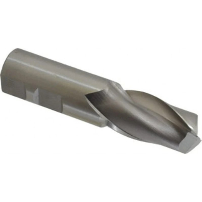 OSG 22mm, 1-1/2 LOC, 7/8 Shank Diam, 3-3/4 OAL, 2 Flute, Cobalt Square End Mill Single End, Uncoated, Spiral Flute, 3...