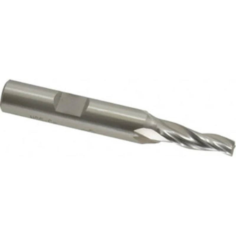 OSG 3 per Side 3/16 Small End Diam 3/4 LOC 3-Flute Cobalt Tapered Square End Mill Uncoated, 3/8 Shank Diam, 2-5/8 OAL...
