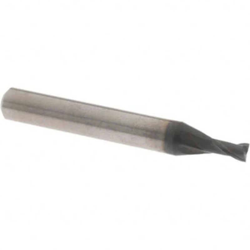 OSG 3.3mm, 5mm LOC, 6mm Shank Diam, 45mm OAL, 2 Flute, Solid Carbide Square End Mill Single End, WXL Finish, Spiral F...