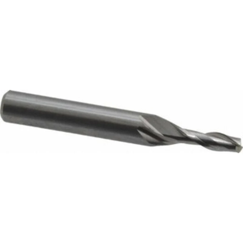 OSG 3.5mm, 10mm LOC, 6mm Shank Diam, 45mm OAL, 2 Flute, Solid Carbide Square End Mill Single End, Uncoated, Spiral Fl...