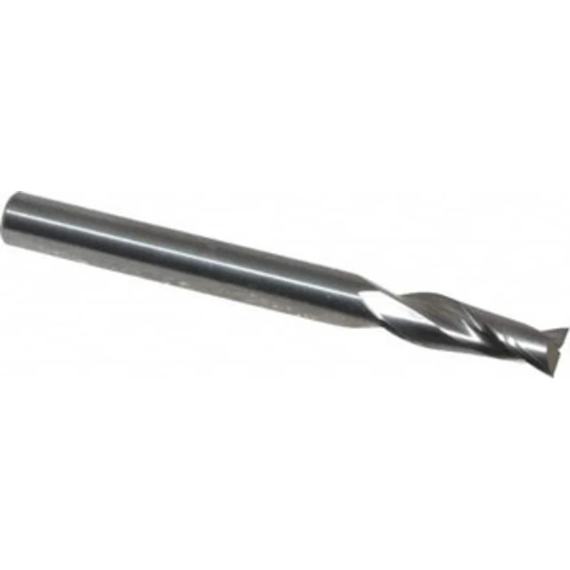OSG 3/16, 9/16 LOC, 3/16 Shank Diam, 2 OAL, 2 Flute, Solid Carbide Square End Mill Single End, Uncoated, Spiral Flute...