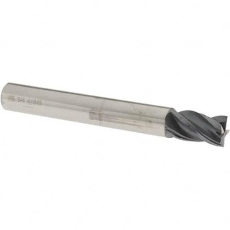 OSG 3/4, 1 LOC, 3/4 Shank Diam, 6 OAL, 4 Flute, Solid Carbide Square End Mill Single End, TiAlN Finish, Spiral Flute,...