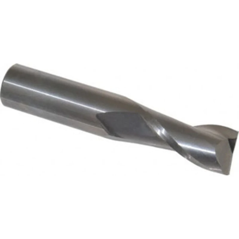 OSG 3/4, 1-1/2 LOC, 3/4 Shank Diam, 4 OAL, 2 Flute, Solid Carbide Square End Mill Single End, Uncoated, Spiral Flute,...