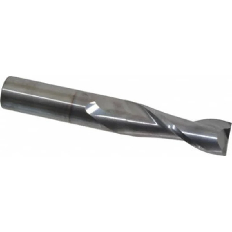 OSG 3/4, 2-1/4 LOC, 3/4 Shank Diam, 5 OAL, 2 Flute, Solid Carbide Square End Mill Single End, TiCN Finish, Spiral Flu...