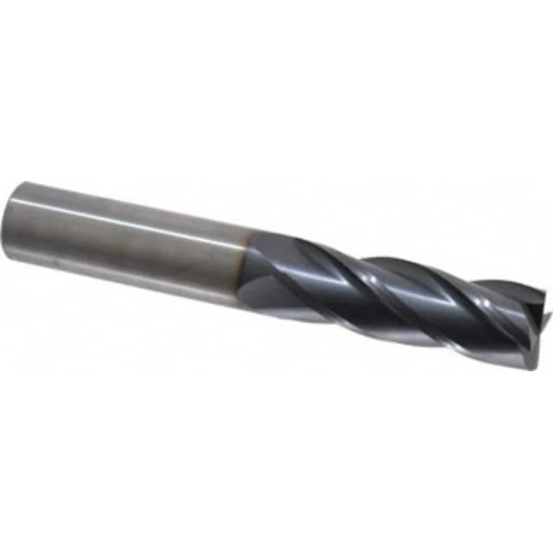 OSG 3/4, 2-1/4 LOC, 3/4 Shank Diam, 5 OAL, 4 Flute, Solid Carbide Square End Mill Single End, TiAlN Finish, Spiral Fl...
