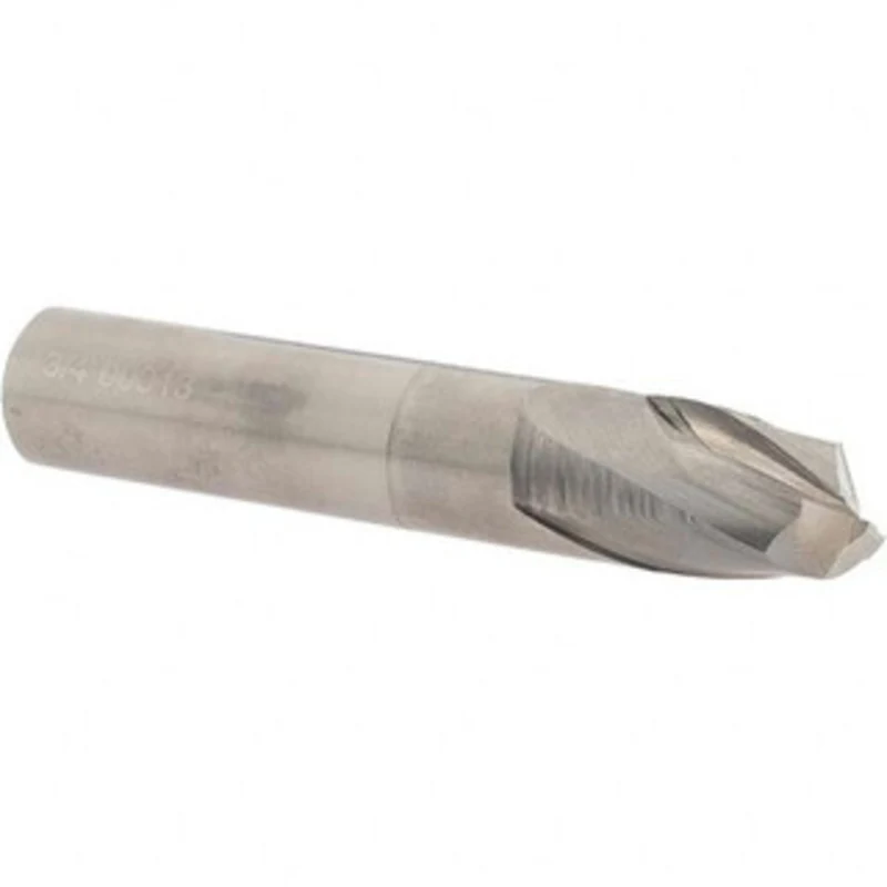 OSG 3/4, 3/4 LOC, 3/4 Shank Diam, 4 OAL, 2 Flute, Solid Carbide Square End Mill Single End, Uncoated, Spiral Flute, 3...