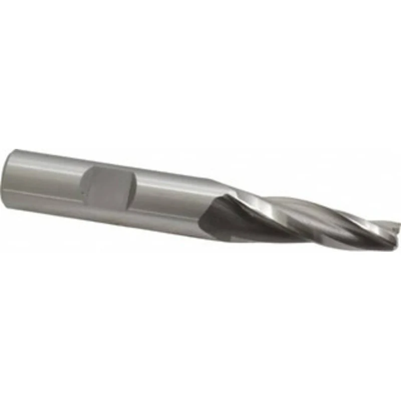 OSG 5 per Side 1/4 Small End Diam 1-1/4 LOC 3-Flute Cobalt Tapered Square End Mill Uncoated, 1/2 Shank Diam, 3-1/4 OA...