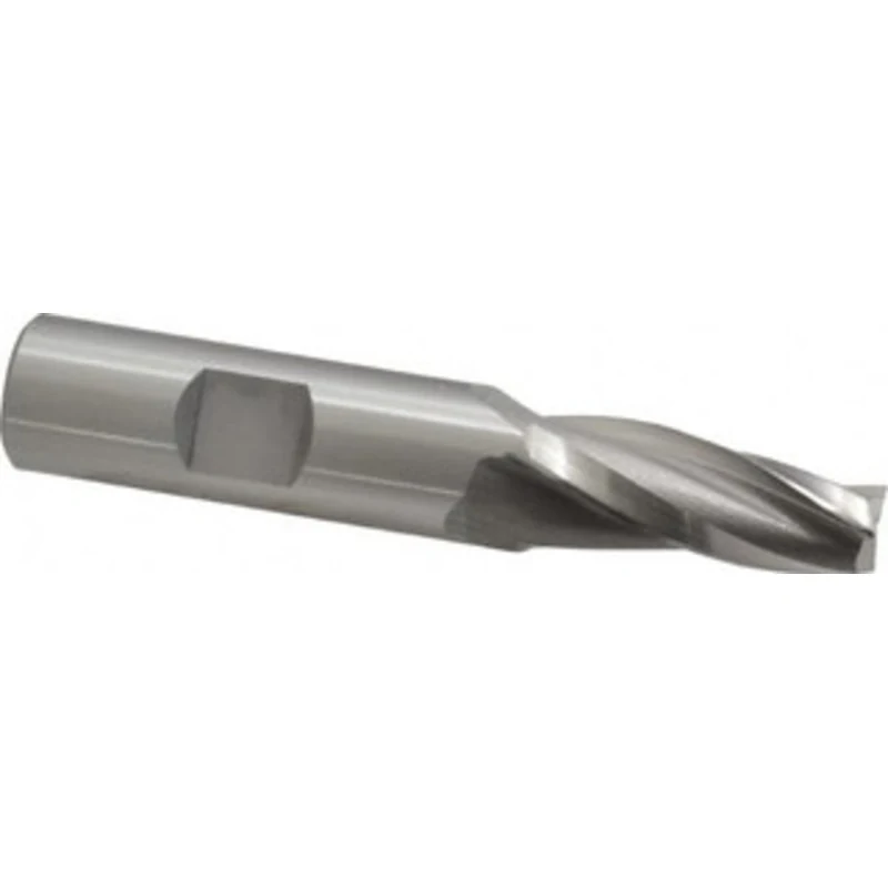 OSG 5 per Side 3/8 Small End Diam 1-1/4 LOC 3-Flute Cobalt Tapered Square End Mill Uncoated, 5/8 Shank Diam, 3-3/8 OA...