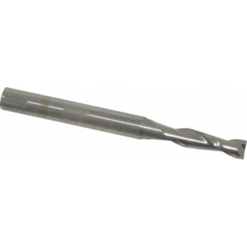OSG 5/32, 9/16 LOC, 3/16 Shank Diam, 2 OAL, 2 Flute, Solid Carbide Square End Mill Single End, Uncoated, Spiral Flute...