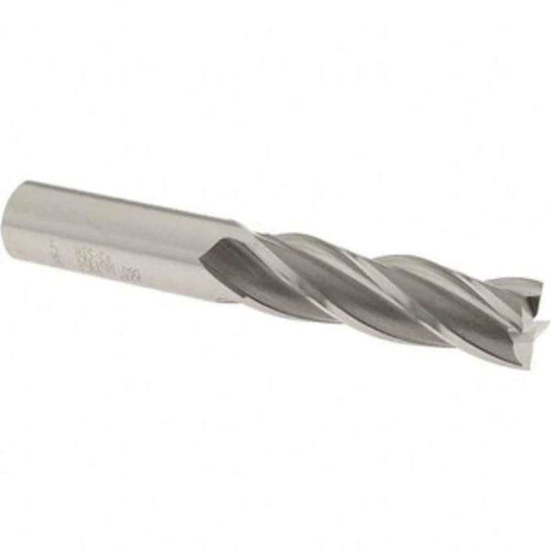 OSG 1/2, 2 LOC, 1/2 Shank Diam, 4 OAL, 4 Flute, Solid Carbide Square End Mill Single End, TiAlN Finish, Spiral Flute,...