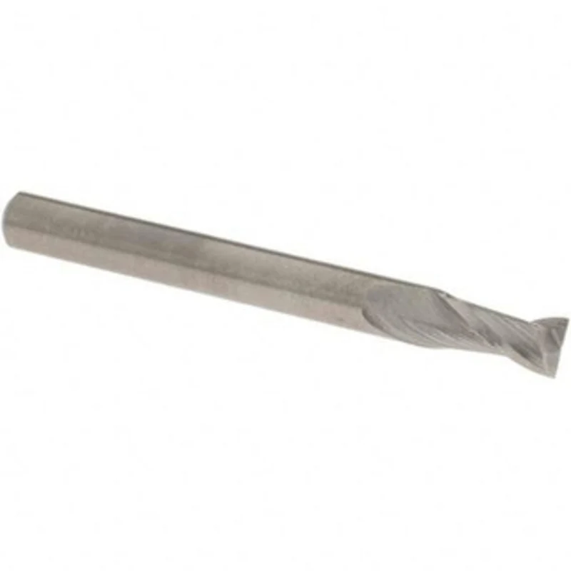 OSG 5mm, 10mm LOC, 5mm Shank Diam, 51mm OAL, 2 Flute, Solid Carbide Square End Mill Single End, Uncoated, Spiral Flut...