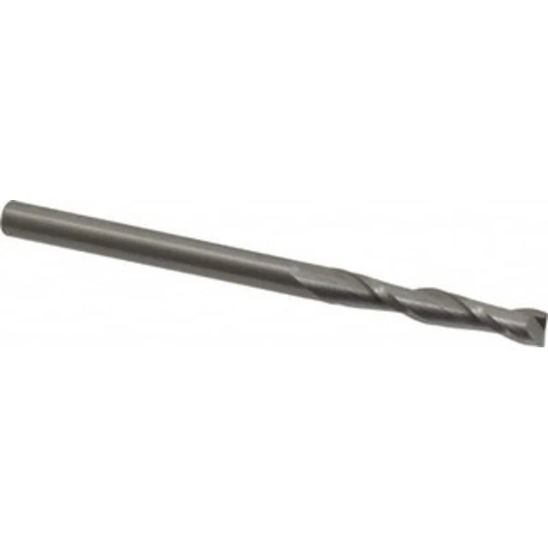 OSG 5mm, 32mm LOC, 5mm Shank Diam, 76mm OAL, 2 Flute, Solid Carbide Square End Mill Single End, Uncoated, Spiral Flut...