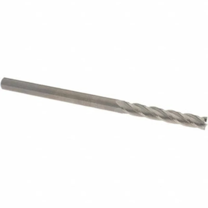 OSG 6mm, 38mm LOC, 6mm Shank Diam, 100mm OAL, 4 Flute, Solid Carbide Square End Mill Single End, Uncoated, Spiral Flu...