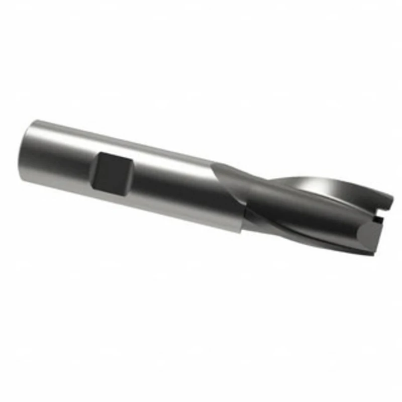 OSG 7/8, 1-1/2 LOC, 3/4 Shank Diam, 3-3/4 OAL, 2 Flute, Cobalt Square End Mill Single End, Uncoated, Spiral Flute, 30...