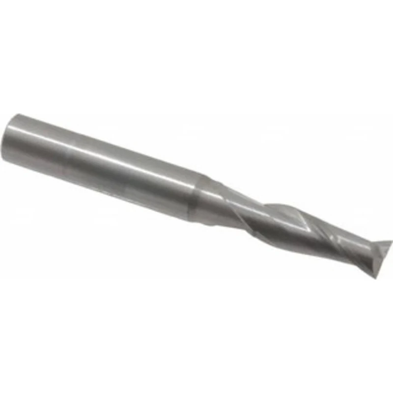 OSG 7mm, 19mm LOC, 8mm Shank Diam, 64mm OAL, 2 Flute, Solid Carbide Square End Mill Single End, Uncoated, Spiral Flut...