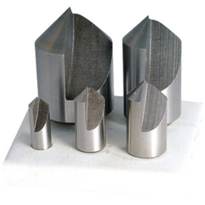 Precise 5 Piece 1/4 to 1 60 Degree High Speed Steel Countersink Set - MCS-001-60