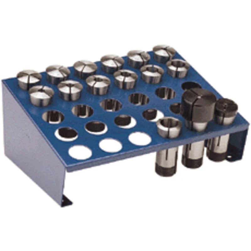 Precise 5-C Collet Set, 1/8 thru 1 by 16ths, 15 Piece Set - 005-015