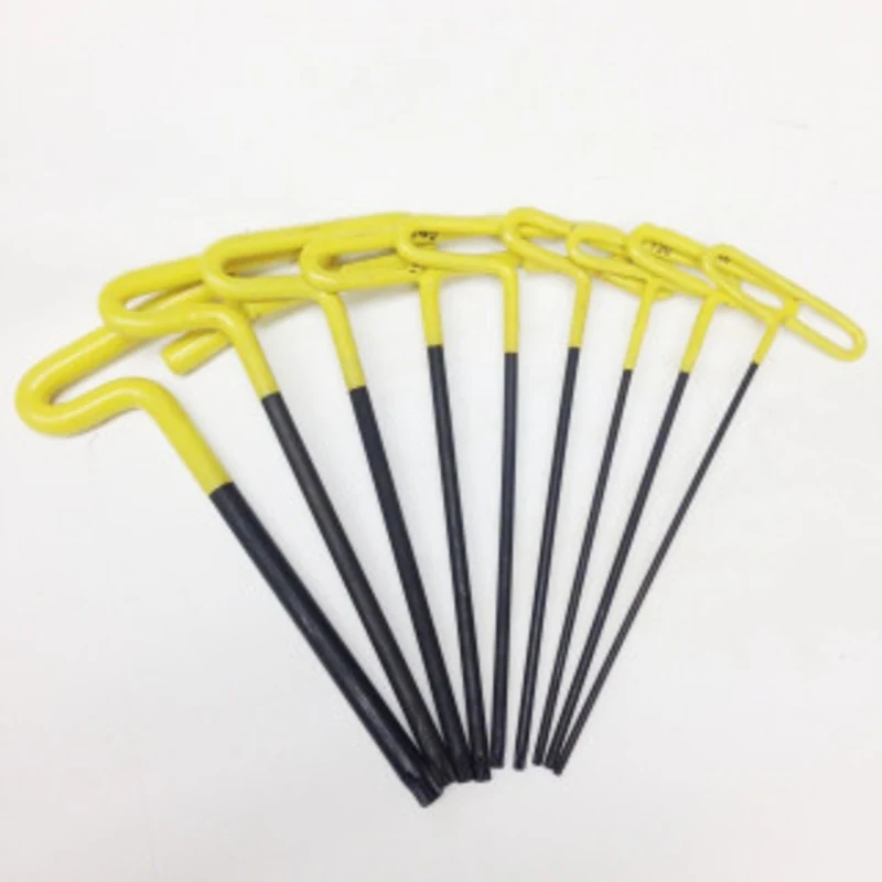 Precise 9 Piece T Handle Torx Driver Set Tamper Proof - 7900-0001