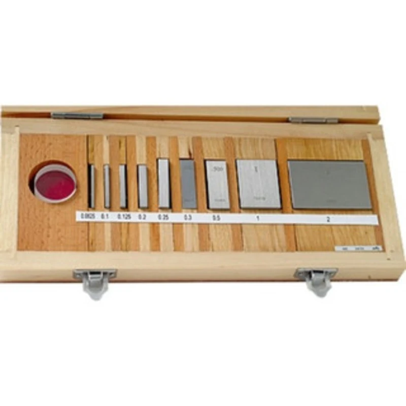 Precise Micrometer Checking Gage Block Set, 10 Pieces, Grade AS-0 - 4101-0031