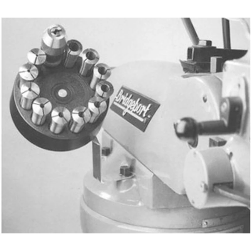 Precise R-8 Tooling Rotating Collet Caddy (With 11 Pc. R-8 Collets 1/8 - 3/4 by 16ths) - RCC-002