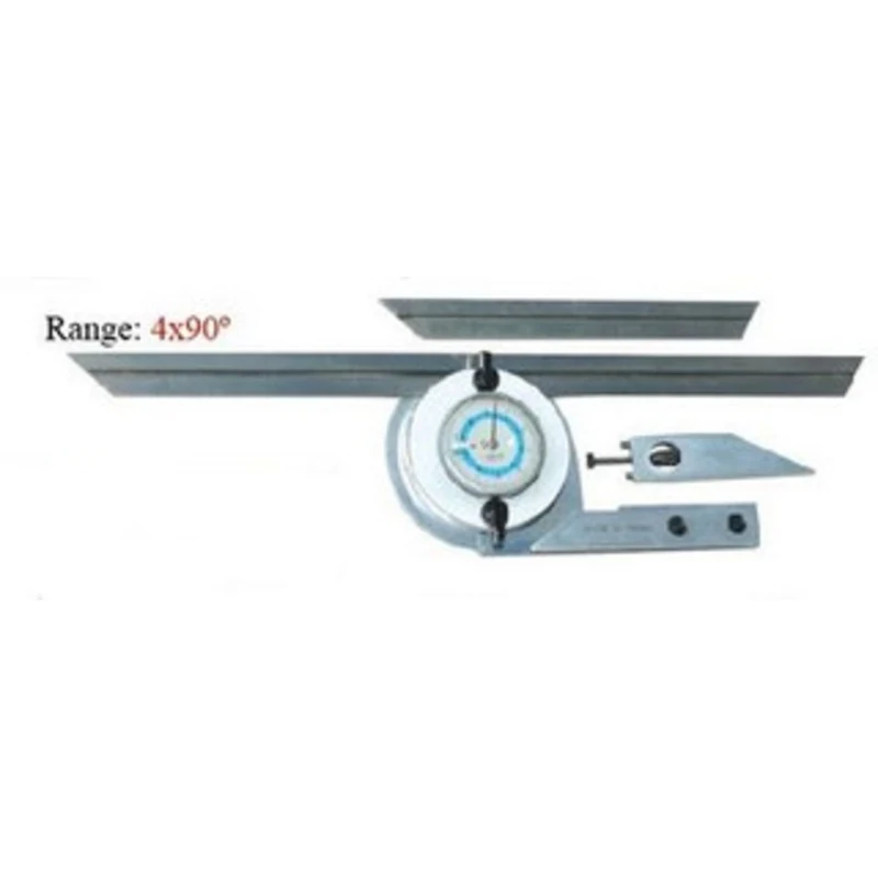 Precise Universal Dial Protractor with 12 Blade - UDP-100