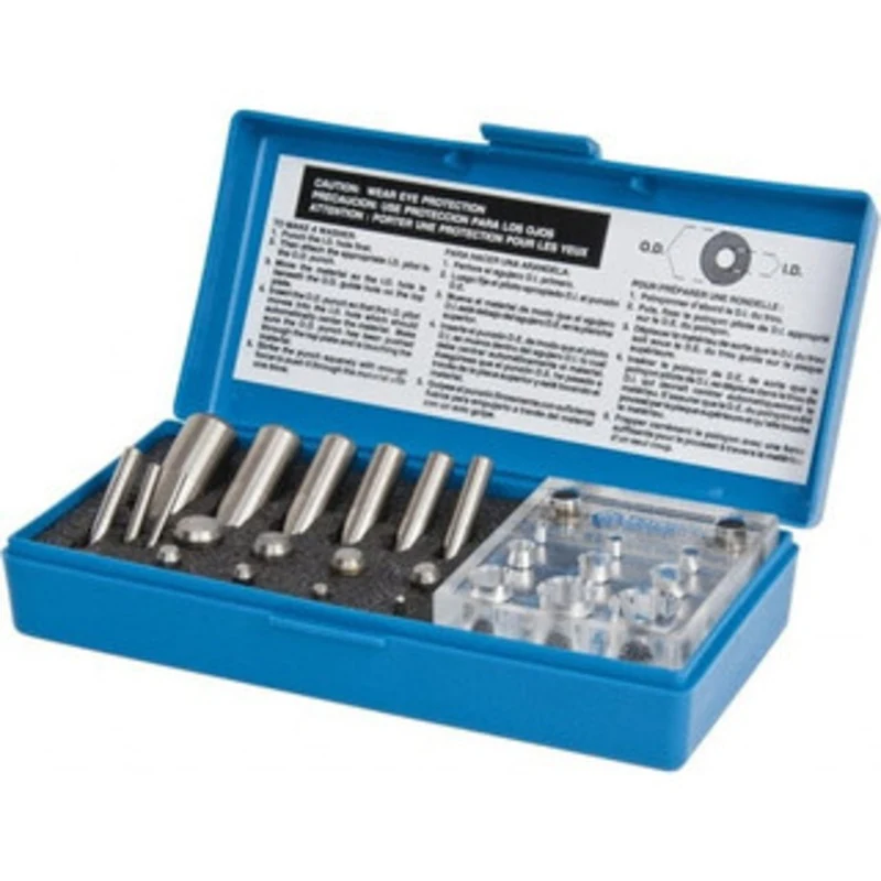 Precision Brand 1/8 to 3/4 Diameter Shim Punch and Die Set #40110 - 61-675-5