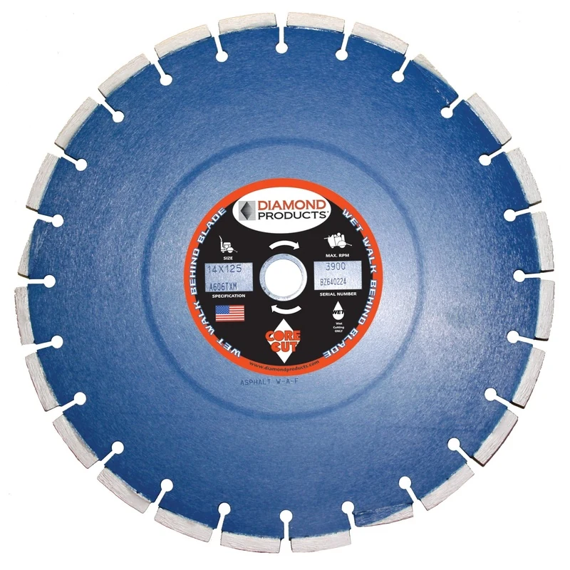 Pro Blue Cured Concrete Diamond Blades 10" .110" Green Concrete