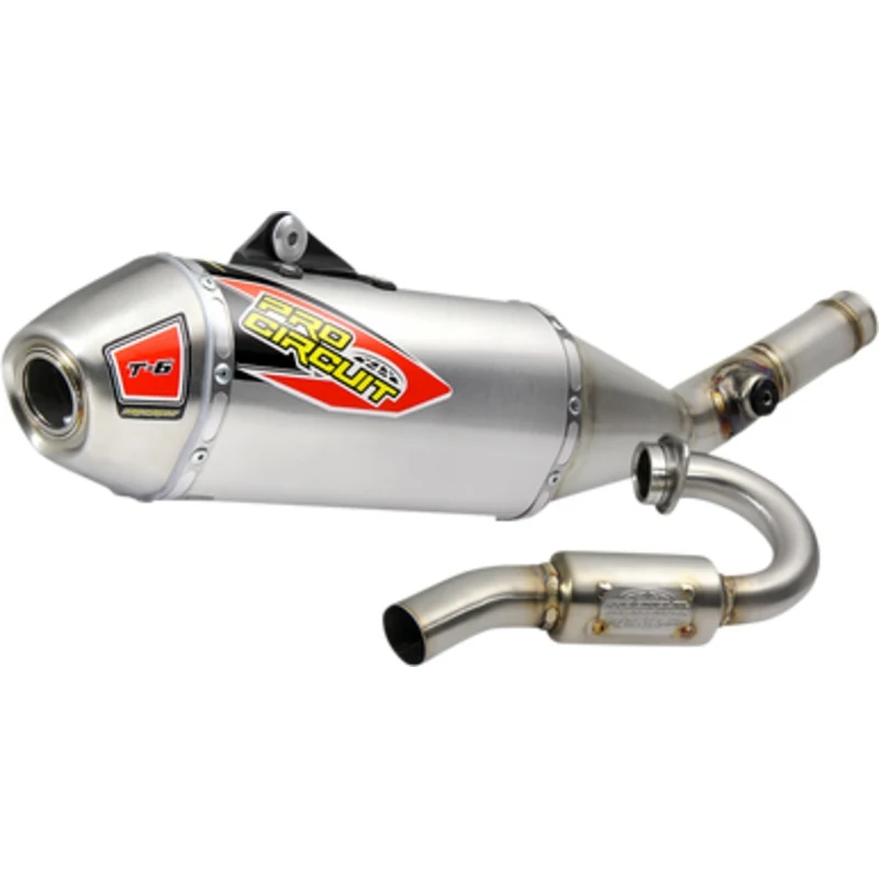 Pro Circuit T-6 Stainless Steel Exhaust System Kawasaki KX250 2021-2024 0122125G