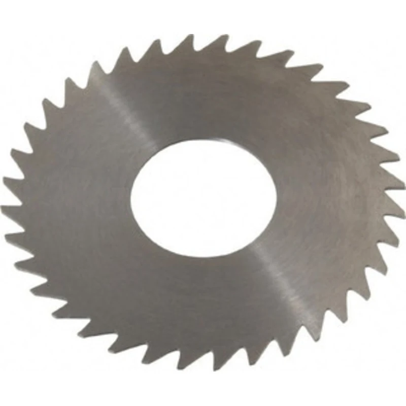 RobbJack 1-3/4 x 0.025, 5/8 Arbor, 36-Tooth Solid Carbide Slitting & Slotting Saw Uncoated, RH Cut, Straight Teeth, C...