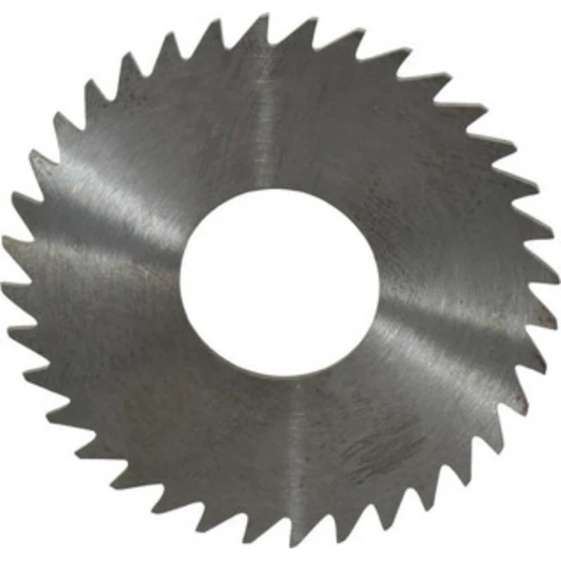 RobbJack 1-3/4 x 0.0312, 5/8 Arbor, 36-Tooth Solid Carbide Slitting & Slotting Saw Uncoated, RH Cut, Straight Teeth, ...