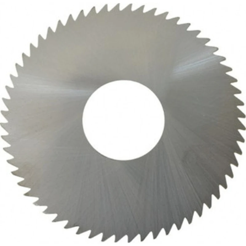 RobbJack 3 x 1/16, 1 Arbor, 60-Tooth Solid Carbide Slitting & Slotting Saw Uncoated, RH Cut, Straight Teeth, Concave ...