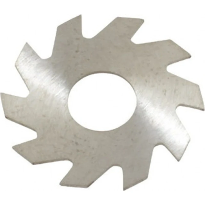 RobbJack 3/4 x 0.02, 1/4 Arbor, 10-Tooth Solid Carbide Slitting & Slotting Saw Uncoated, RH Cut, Straight Teeth, Conc...