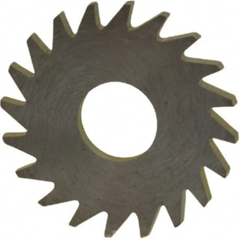 RobbJack 3/4 x 0.051, 1/4 Arbor, 20-Tooth Solid Carbide Slitting & Slotting Saw Uncoated, RH Cut, Straight Teeth, Con...