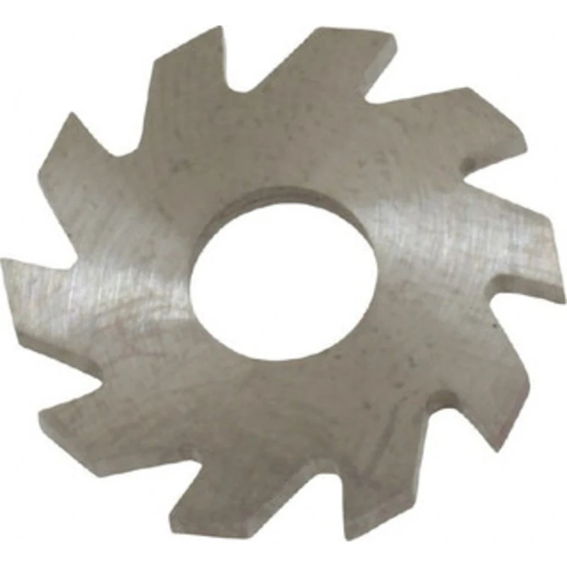 RobbJack 3/4 x 1/16, 1/4 Arbor, 10-Tooth Solid Carbide Slitting & Slotting Saw Uncoated, RH Cut, Straight Teeth, Conc...