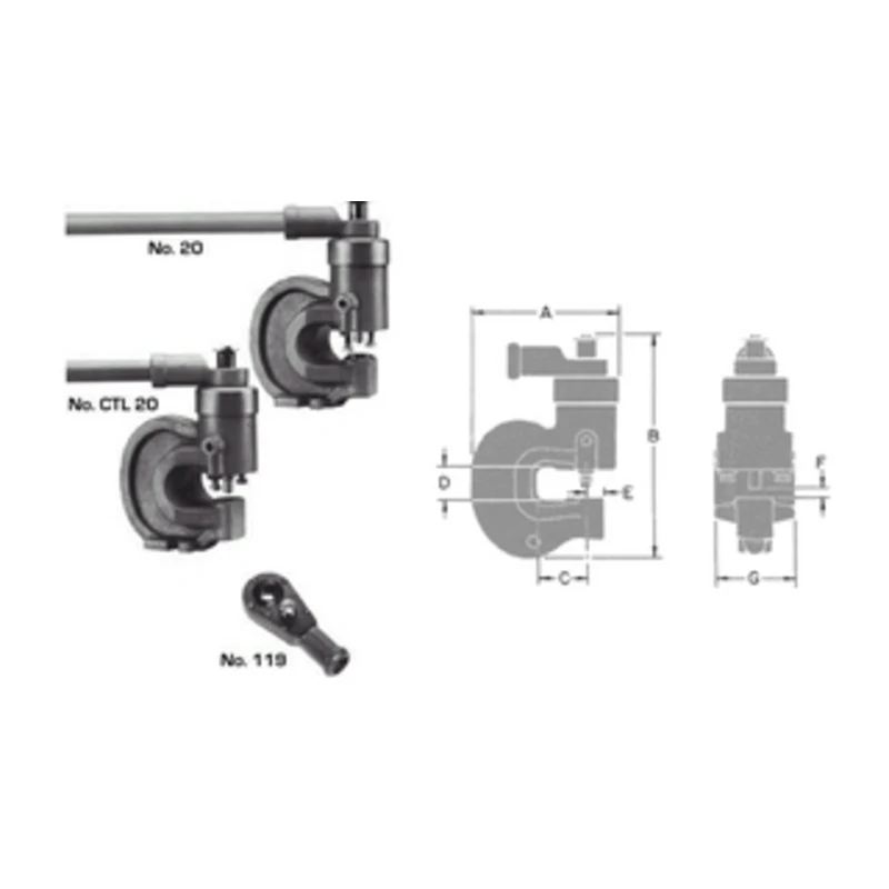 Roper Whitney 48 Pipe Handle - 138032026