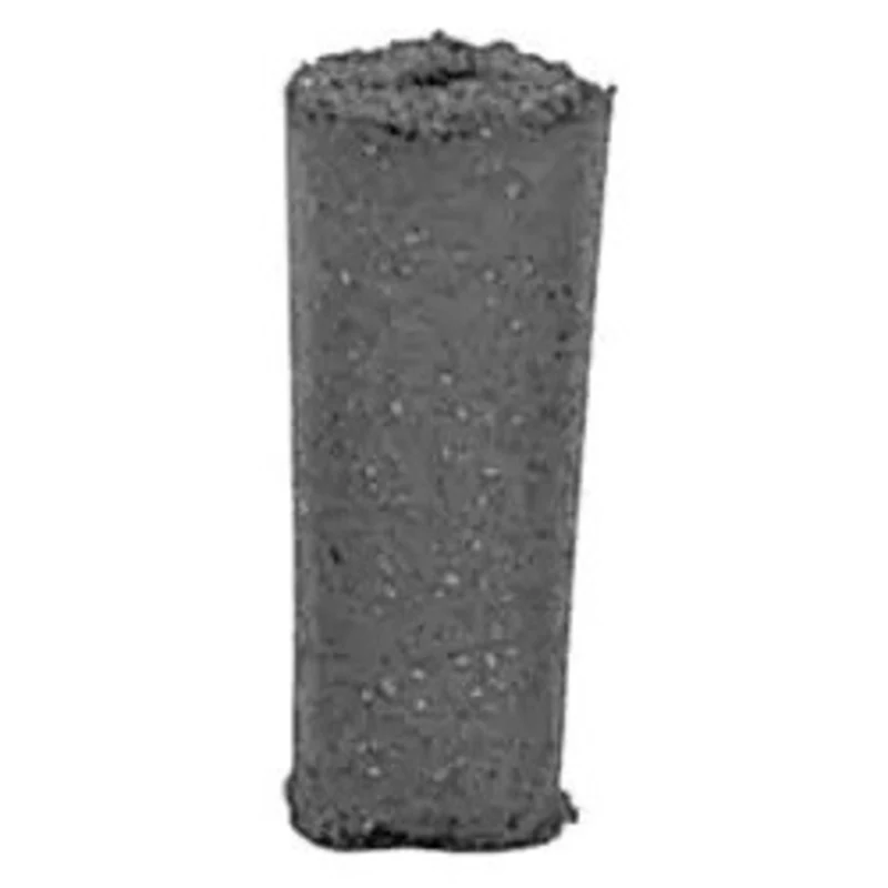 Rubberized Abrasive Points, 100 Piece Set, Max. 24,000 RPM, Coarse Grade, Code 120, Taper, 3/8 Diameter, 7/8 Length -...