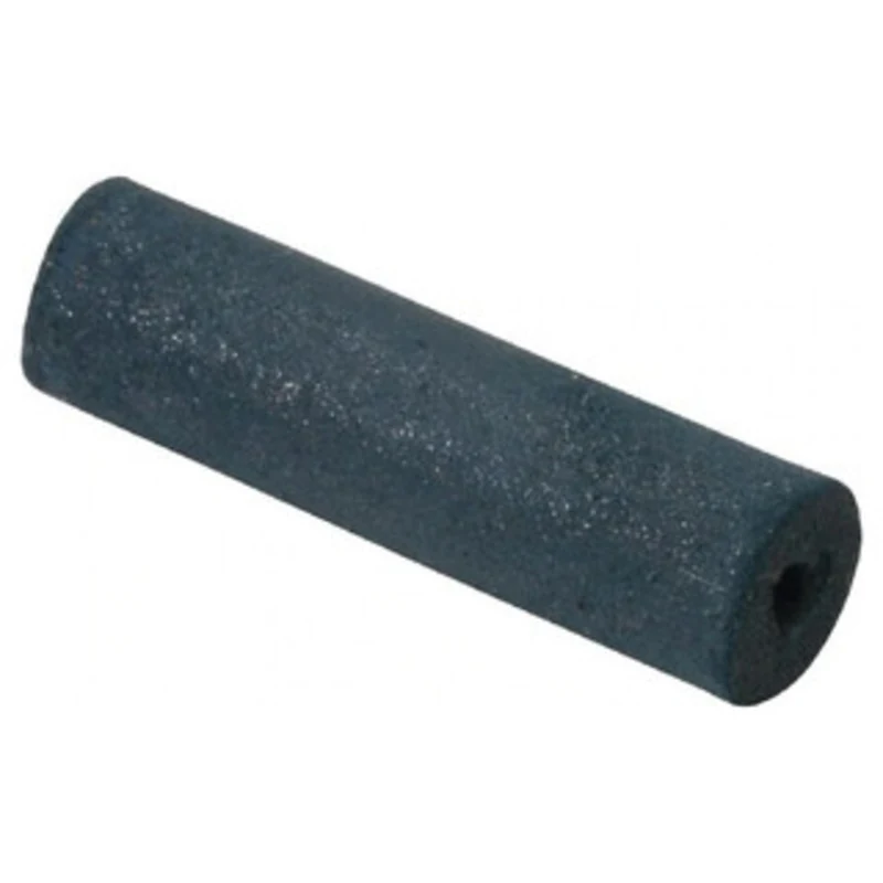 Rubberized Abrasive Points, 100 Piece Set, Max. 24,000 RPM, Very Fine Grade, Code 60, Cylinder, 1/4 Diameter, 7/8 Len...