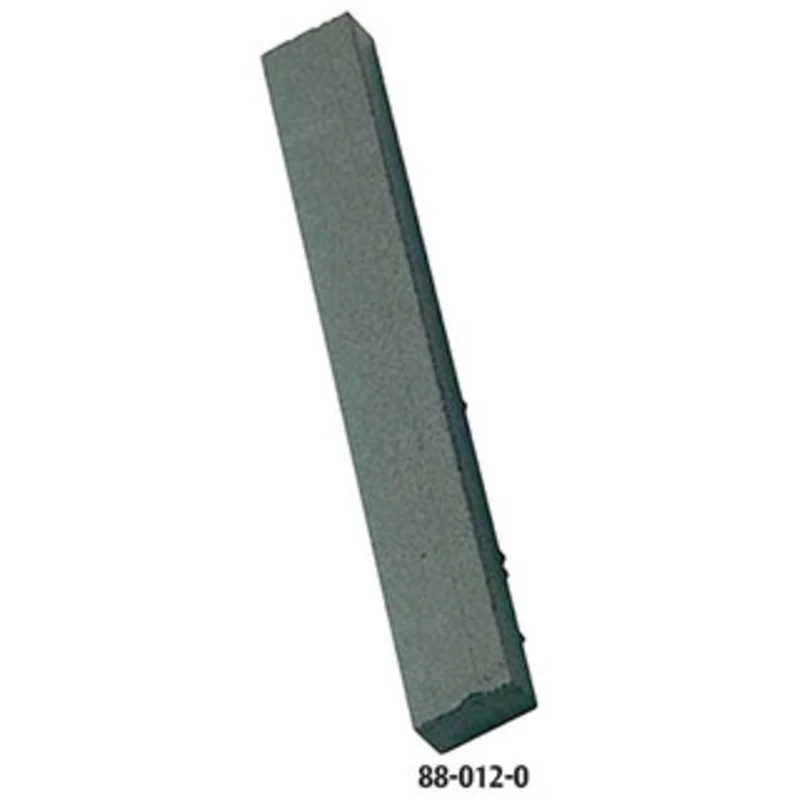 Rubberized Abrasive Rectangular Stick 08804, Coarse Dark Green, 8 Length, 1 x 1/2 Size - 88-016-1