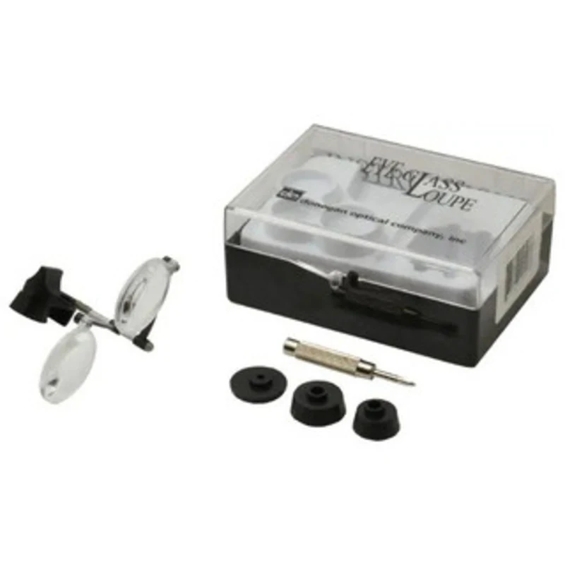 SPI Magnifying Loupe, Double Loupe, 4x to 11x Magnification, 1-1/2 - 2-1/2 Focal Length - 40-173-7