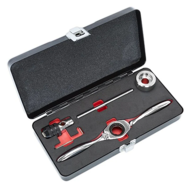 Sealey Bi-Directional Ratchet Tap & Die Holder Set 5pc Metric