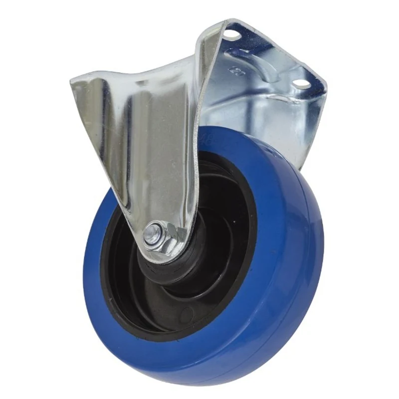 Sealey Castor Wheel Fixed Plate 160mm (6")