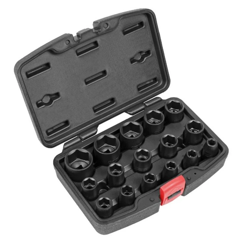 Sealey Impact Socket Set 16pc 1/2" Drive Metric (Premier)