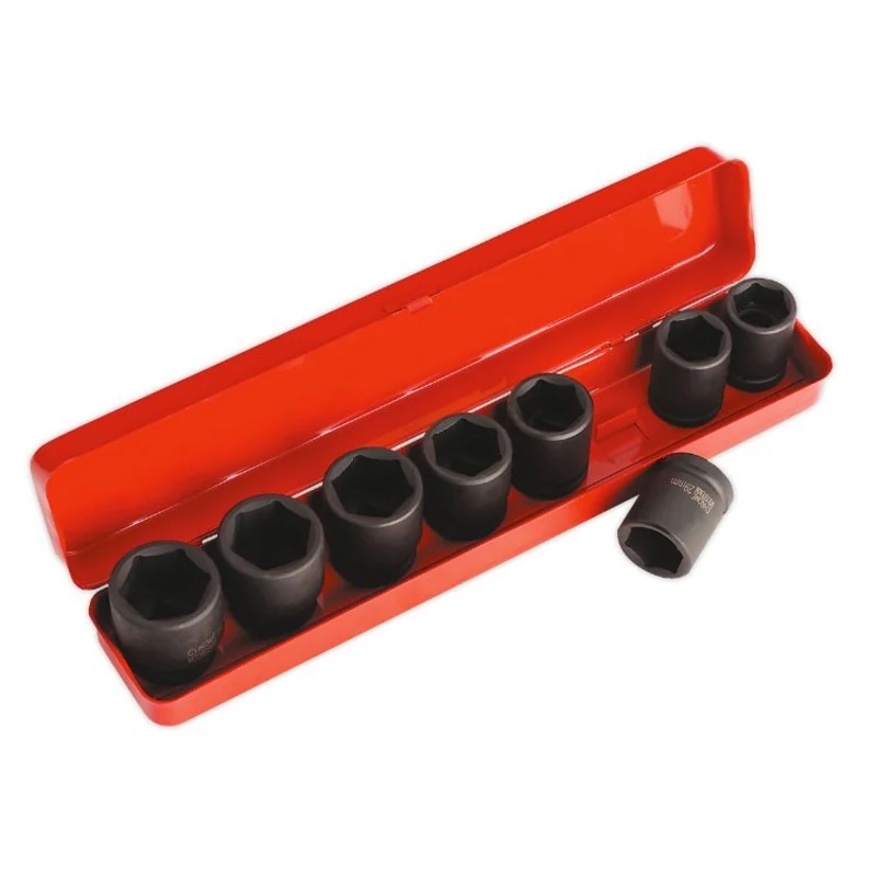 Sealey Impact Socket Set 8pc 3/4" Drive Metric (Premier)