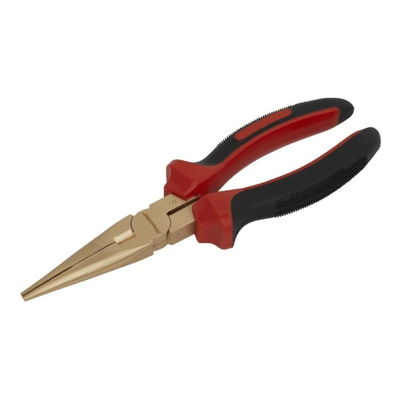 Sealey Long Nose Pliers 200mm - Non-Sparking (Premier)