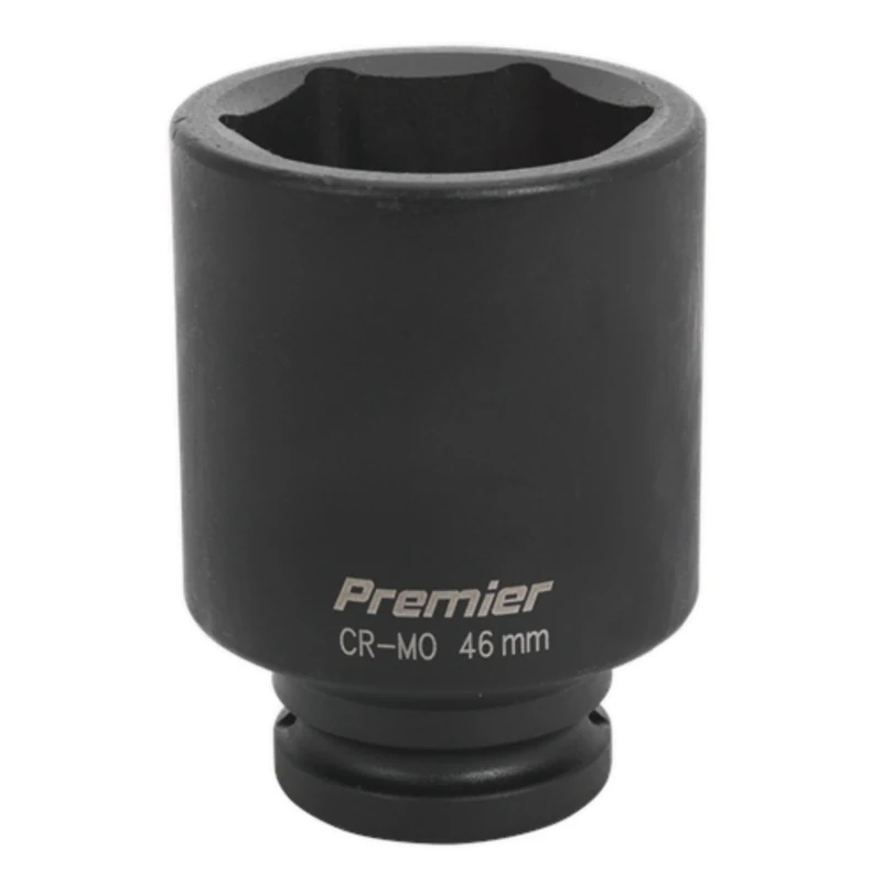 Sealey Premier Impact Socket 46mm Deep 3/4"Sq Drive