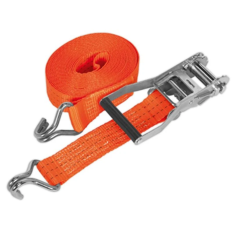Sealey Ratchet Strap 50mm x 10M Polyester Webbing 3000kg Breaking Strength