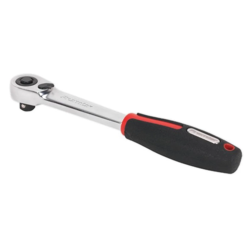 Sealey Ratchet Wrench 1/2" Sq Drive - Compact Head 72-Tooth Flip Reverse Platinum Series (Premier)