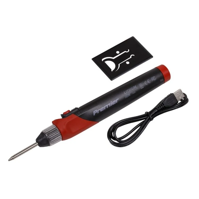 Sealey Premier Lithium-ion Rechargeable Soldering Iron 12W